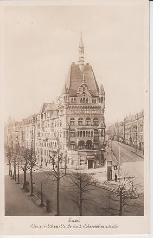 AK Kassel Admiral-Scheer Straße u. Hohenzollernstraße Ansichtskarte