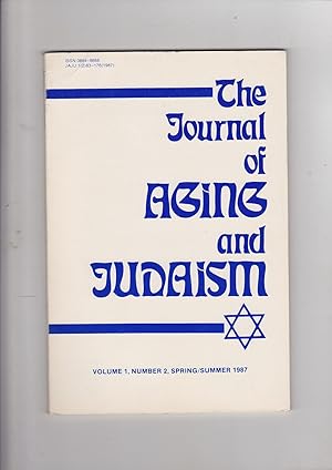 Seller image for The Journal of aging and Judaism. Volume 1, Number 2, spring/summer 1987 for sale by Meir Turner