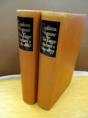Bild des Verkufers fr Die Tagebcher Band 1+2: 1869 - 1877 + 1878 - 1883. Ediert und kommentiert von Martin Gregor-Dellin und Dietrich Mack. zum Verkauf von Antiquariat Friederichsen