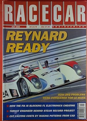 Seller image for Racecar Engineering. July 2000. Reynard Ready. for sale by biblion2