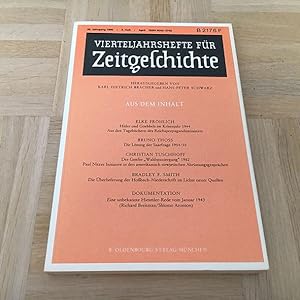 Seller image for Vierteljahrshefte fr Zeitgeschichte (38. Jahrgang 1990, Heft 2). for sale by nebenmond