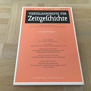 Image du vendeur pour Vierteljahrshefte fr Zeitgeschichte (38. Jahrgang 1990, Heft 4). mis en vente par nebenmond