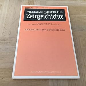 Bild des Verkufers fr Vierteljahrshefte fr Zeitgeschichte (38. Jahrgang 1990, Bibliographie zur Zeitgeschichte). zum Verkauf von nebenmond