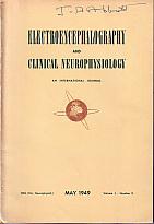 Bild des Verkufers fr Electroencephalography and Clinical Neurophysiology - An International Journal , May 1949, Volume 1, Number 2 [EEG Journal] zum Verkauf von Monroe Bridge Books, MABA Member