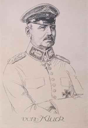 Bild des Verkufers fr Portrt. Brustbild in Uniform. Lithographie von Bi=Ko, Blattgre: ca. 35 x 25 cm, 1915. zum Verkauf von Antiquariat Michael Eschmann