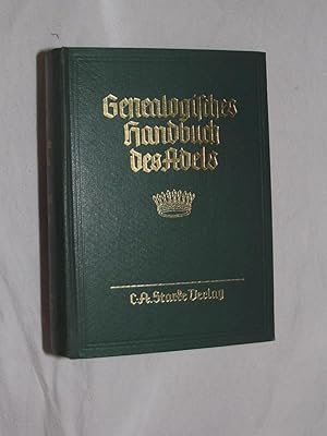 Imagen del vendedor de Genealogisches Handbuch des Adels Band 35 der Gesamtreihe GENEALOGISHES HANDBUCH DER GRAFLICHEN HAUSER B Band III a la venta por Portman Rare Books