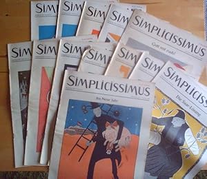 Simplicissimus. Nr. 1-12, Jahrgang 1954.