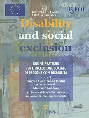 Bild des Verkufers fr Disability and social exclusion zum Verkauf von Librodifaccia