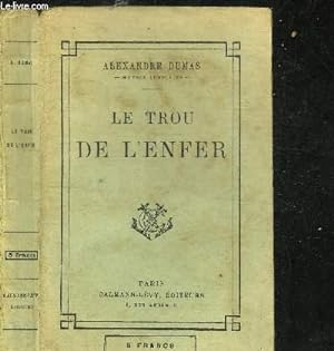 Image du vendeur pour LE TROU DE L'ENFER mis en vente par Le-Livre