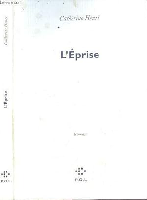 Imagen del vendedor de L'EPRISE a la venta por Le-Livre