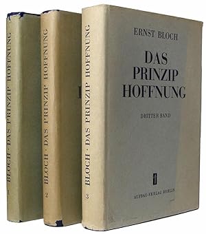 Immagine del venditore per Das Prinzip Hoffnung, (The Principle of Hope). venduto da Athena Rare Books  ABAA