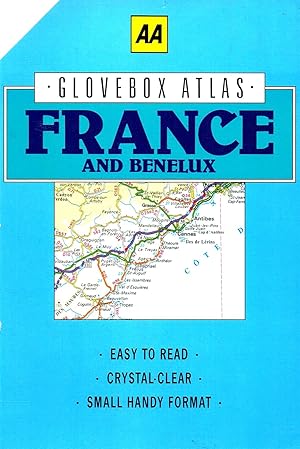 France And Benelux : AA Glovebox Atlas :