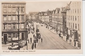 AK Alt-Kassel Blick vom Altmarkt auf Holzmarkt Ansichtskarte