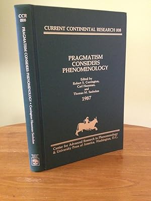 Imagen del vendedor de Pragmatism Considers Phenomenology: Current Continental Research (Current Continental Research Series 008) a la venta por Theoria Books