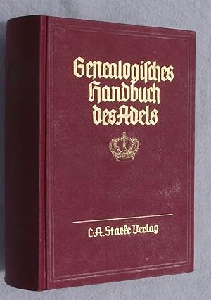 Imagen del vendedor de Genealogisches Handbuch des Adels Band 8 der Gesamtreihe GENEALOGISHES HANDBUCH DER FURSTLICHEN HAUSER Band III a la venta por Portman Rare Books