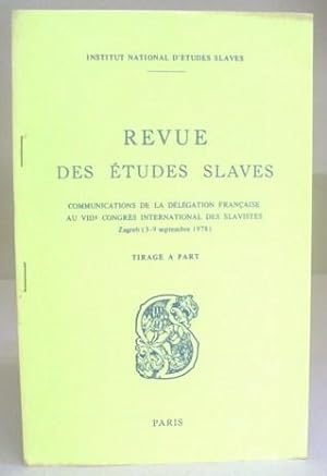 Seller image for Contribution A L'tude De La Racine Prav- for sale by Eastleach Books