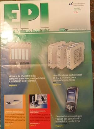 EPI Equipos Productos Industriales - Junio 2009 Volumen 19 nº 6