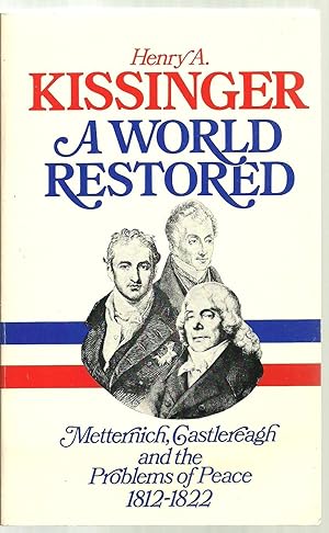 Seller image for A World Restored - Sentry Edition for sale by Sabra Books