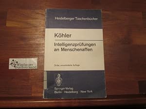 Intelligenzprüfungen an Menschenaffen : mit e. Anhang z. Psychologie d. Schimpansen.