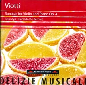 Imagen del vendedor de Sonatas for Violin and Piano, Op.4. Felix Ayo, violin Corrado De Bernart - piano a la venta por FIRENZELIBRI SRL