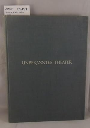 Imagen del vendedor de Unbekanntes Theater - Ein Buch von der Regie - mit 78 Szenenbildern a la venta por Die Bchertruhe