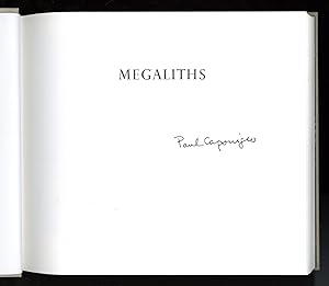 Immagine del venditore per Megaliths. Signed venduto da Laurence McGilvery, ABAA/ILAB