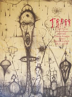 Trrrr: Arnulf Rainer Zeichnungen 1947-1951 26.3-15.69 (poster)