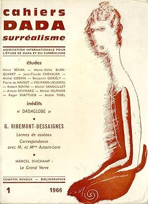 Cahiers de l'association internationale pour l'étude de Dada et du Surréalisme 1-4 ( complete set)