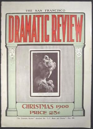Bild des Verkufers fr San Francisco Dramatic Review. Christmas 1900 (vol. 3, no. 15) and Midsummer 1904 zum Verkauf von Laurence McGilvery, ABAA/ILAB