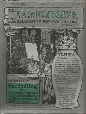 The Connoisseur. A Magazine for Collectors, Illustrated. Vol.1 No.3, November 1901