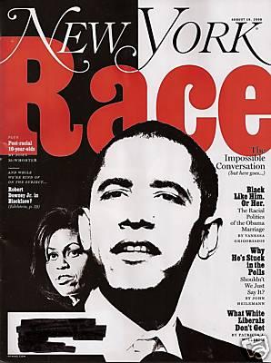 Image du vendeur pour New York Magazine, 18 August 2008 (Cover Story, "Race: The Impossible Conversation") mis en vente par Armadillo Books