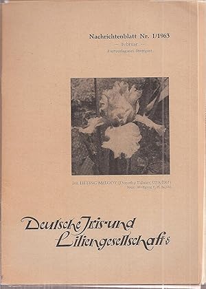 Nachrichtenblatt Nr. 1 / 1963