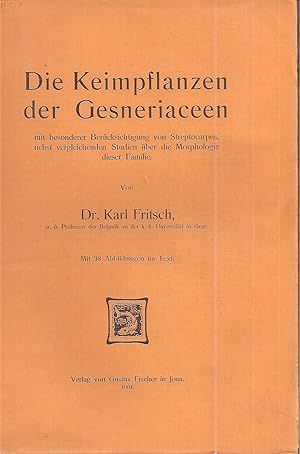 Image du vendeur pour Die Keimpflanzen der Gesneriaceen mit besonderer Bercksichtigung mis en vente par Clivia Mueller