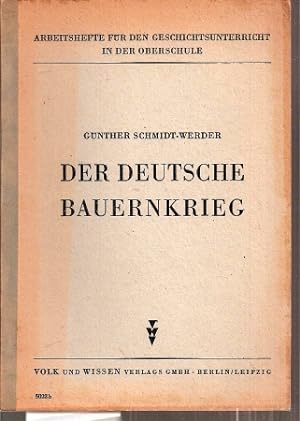 Bild des Verkufers fr Der Deutsche Bauernkrieg zum Verkauf von Clivia Mueller
