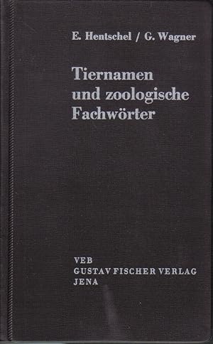 Seller image for Tiernamen und zoologische Fachwrter unter Bercksichtigung for sale by Clivia Mueller