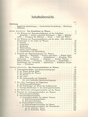 Grundzüge der Hydrobiologie