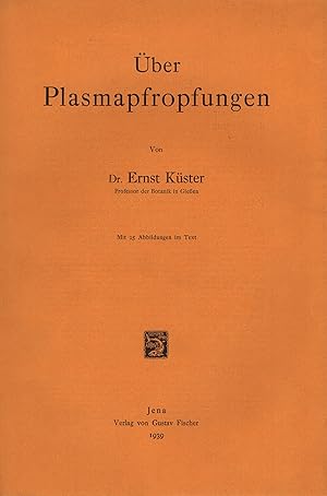 Seller image for ber Plasmapfropfungen for sale by Clivia Mueller