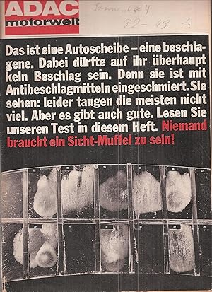 Image du vendeur pour ADAC Motorwelt 19.Jahrgang Heft Dezember 1966 mis en vente par Clivia Mueller