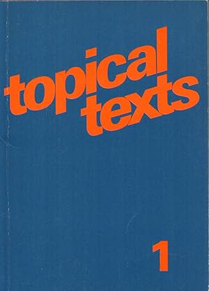 Seller image for Topical Texts 1 for sale by Clivia Mueller