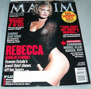 Maxim Magazine, November 2002 (Rebecca Romijn-Stamos Cover)