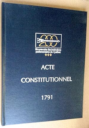 Acte constitutionnel 1791