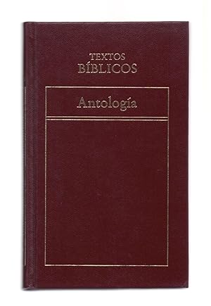 Seller image for ANTOLOGIA for sale by Libreria 7 Soles