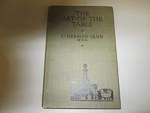 Image du vendeur pour Art of the Table, The mis en vente par Goldstone Rare Books