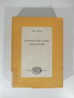 Il metodo delle scienze storico-sociali