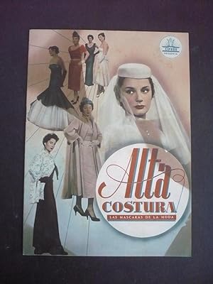ALTA COSTURA, LAS MÁSCARAS DELA MODA. Guía Publicitaria.