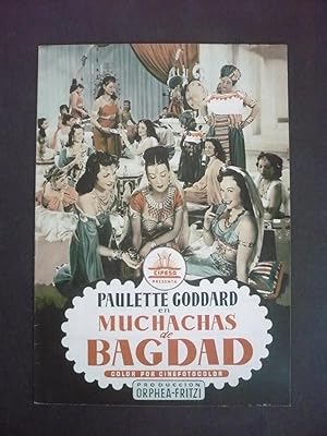 MUCHACHAS DE BAGDAD. Guía Publicitaria.