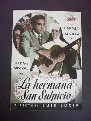 LA HERMANA SAN SULPICIO. Guía Publicitaria.