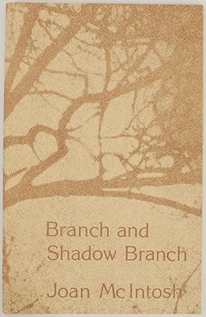 Bild des Verkufers fr Branch and Shadow Branch zum Verkauf von Jeff Hirsch Books, ABAA