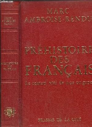 Bild des Verkufers fr PREHISTOIRE DES FRANCAIS - LE ROMAN VRAI DE NOS ORIGINES zum Verkauf von Le-Livre