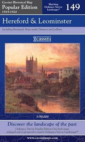 Hereford and Leominster (Cassini Popular Edition Historical Map)